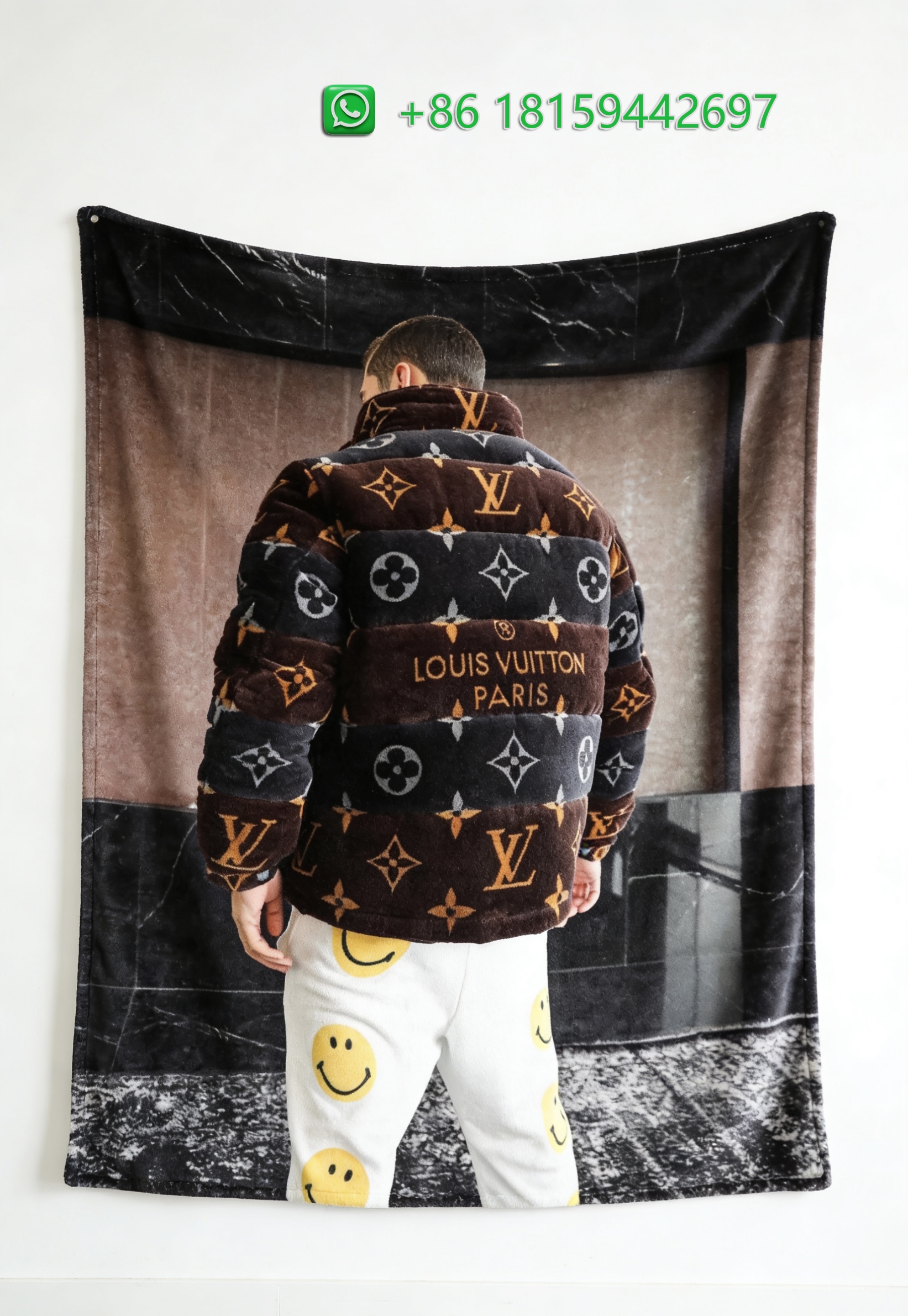Louis Vuitton Throw Blankets